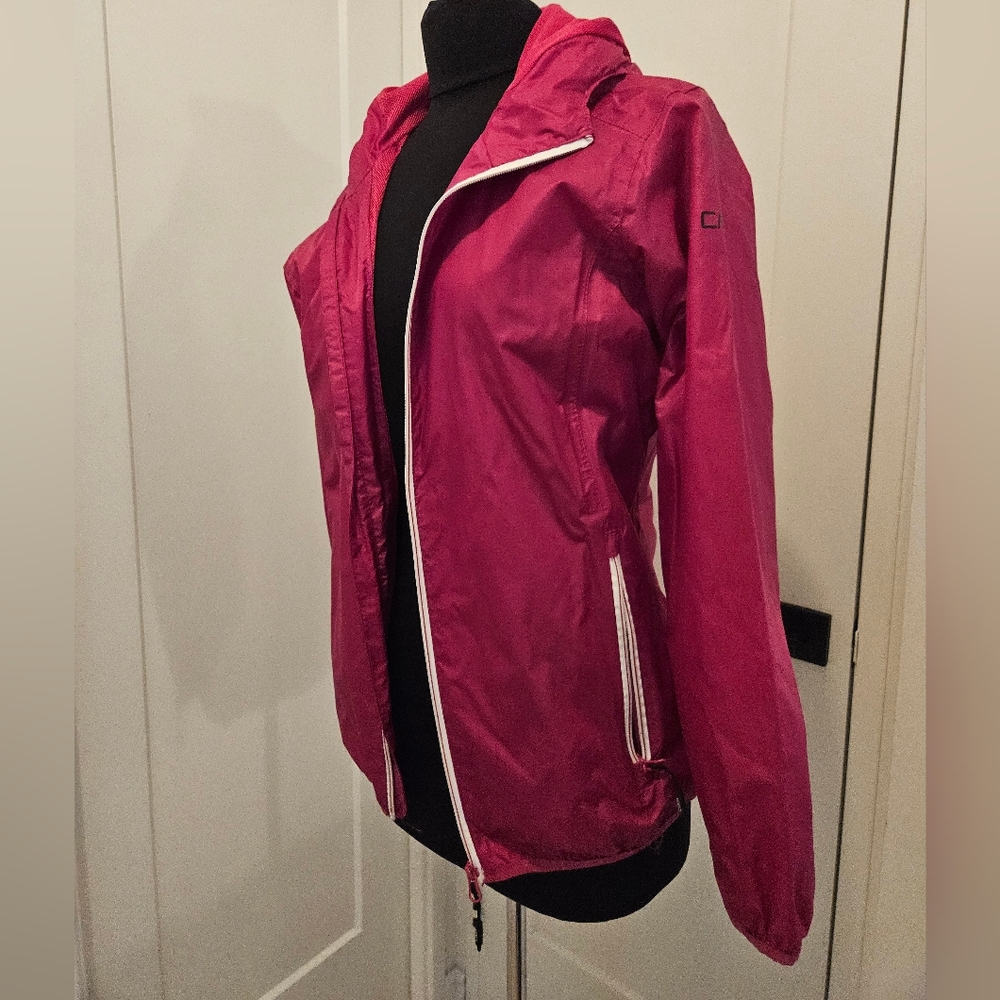 Rqin And Wind Proof Jacket Pink Size S